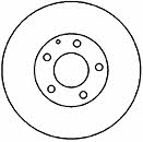 Mapco 25534 Innenbelüftete Bremsscheibe vorne 25534: Kaufen Sie zu einem guten Preis in Polen bei 2407.PL!