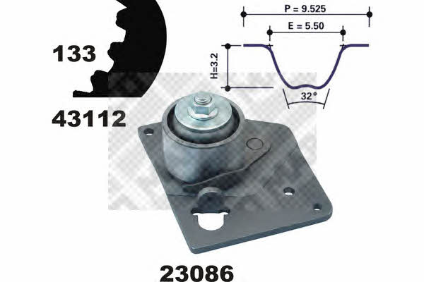 Mapco 23103 Timing Belt Kit 23103: Buy near me in Poland at 2407.PL - Good price!