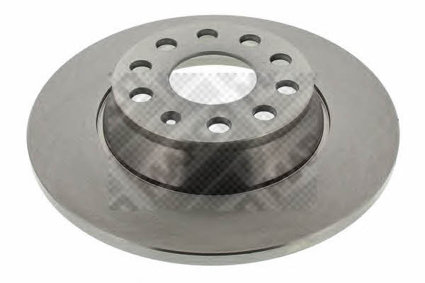 Mapco 25841 Rear brake disc, non-ventilated 25841: Buy near me at 2407.PL in Poland at an Affordable price!