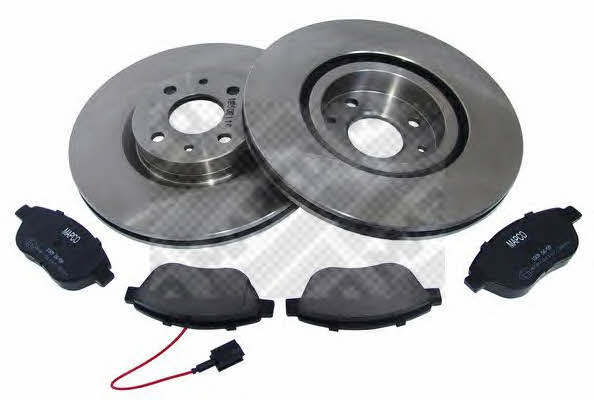  47014 Front ventilated brake discs with pads, set 47014: Buy near me in Poland at 2407.PL - Good price!