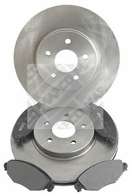  47659 Front ventilated brake discs with pads, set 47659: Buy near me in Poland at 2407.PL - Good price!