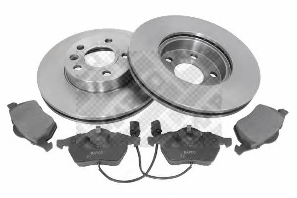  47669 Front ventilated brake discs with pads, set 47669: Buy near me in Poland at 2407.PL - Good price!
