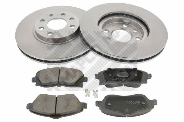  47673 Front ventilated brake discs with pads, set 47673: Buy near me in Poland at 2407.PL - Good price!