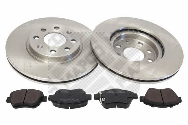  47711 Front ventilated brake discs with pads, set 47711: Buy near me in Poland at 2407.PL - Good price!
