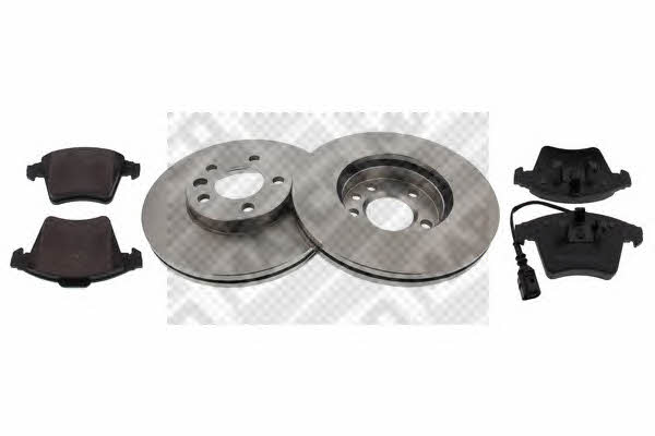 Mapco 47779 Front ventilated brake discs with pads, set 47779: Buy near me in Poland at 2407.PL - Good price!