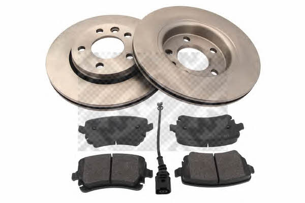  47780 Rear ventilated brake discs with pads, set 47780: Buy near me in Poland at 2407.PL - Good price!