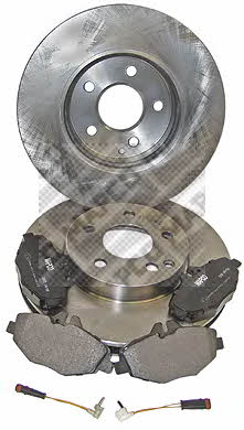  47810 Front ventilated brake discs with pads, set 47810: Buy near me in Poland at 2407.PL - Good price!