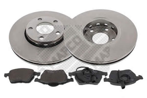  47860 Front ventilated brake discs with pads, set 47860: Buy near me in Poland at 2407.PL - Good price!