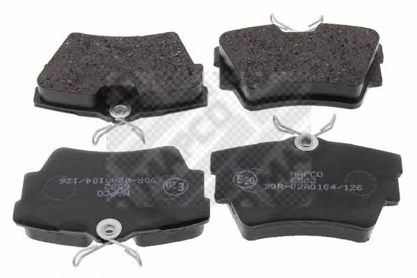 Mapco 6582 Brake Pad Set, disc brake 6582: Buy near me in Poland at 2407.PL - Good price!