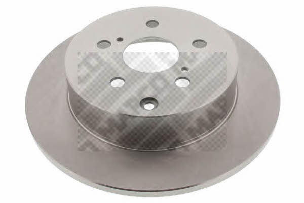 Mapco 25250 Rear brake disc, non-ventilated 25250: Buy near me in Poland at 2407.PL - Good price!