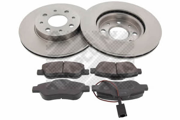  47019 Front ventilated brake discs with pads, set 47019: Buy near me in Poland at 2407.PL - Good price!