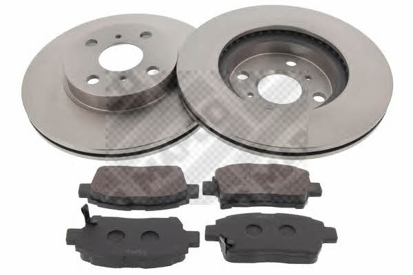  47545 Front ventilated brake discs with pads, set 47545: Buy near me in Poland at 2407.PL - Good price!