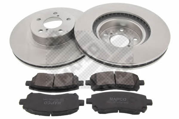  47542 Front ventilated brake discs with pads, set 47542: Buy near me in Poland at 2407.PL - Good price!