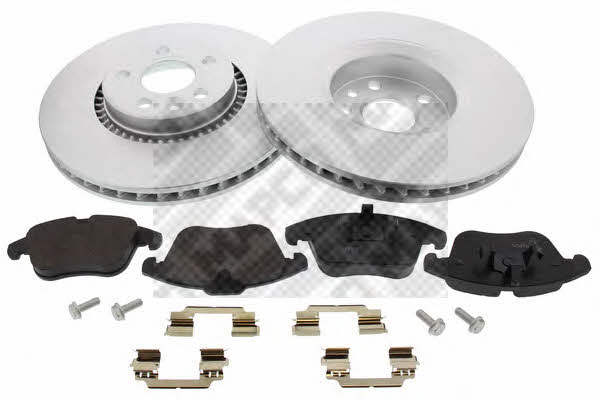Mapco 47686HPS Front ventilated brake discs with pads, set 47686HPS: Buy near me in Poland at 2407.PL - Good price!