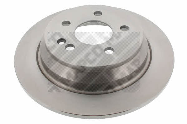 Mapco 25804 Rear brake disc, non-ventilated 25804: Buy near me in Poland at 2407.PL - Good price!