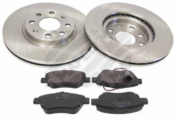  47868 Front ventilated brake discs with pads, set 47868: Buy near me in Poland at 2407.PL - Good price!