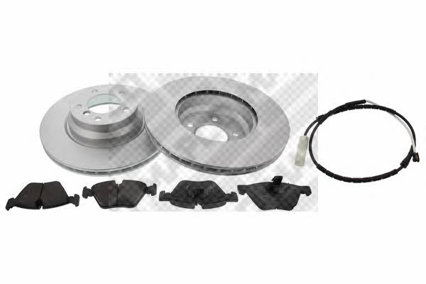 Mapco 47871HPS Front ventilated brake discs with pads, set 47871HPS: Buy near me in Poland at 2407.PL - Good price!