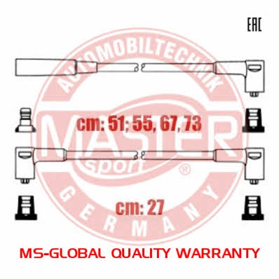 Master-sport 2108-31-SET/5/-MS Дроти високовольтні, комплект 210831SET5MS: Приваблива ціна - Купити у Польщі на 2407.PL!