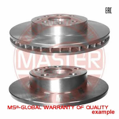 Master-sport 24-0110-0310-1-SET-MS Rear brake disc, non-ventilated 24011003101SETMS: Buy near me in Poland at 2407.PL - Good price!