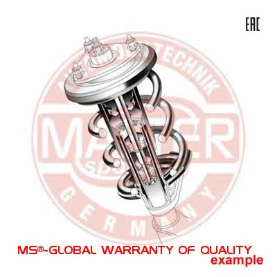 Rear oil and gas suspension shock absorber Master-sport 911278-PCS-MS