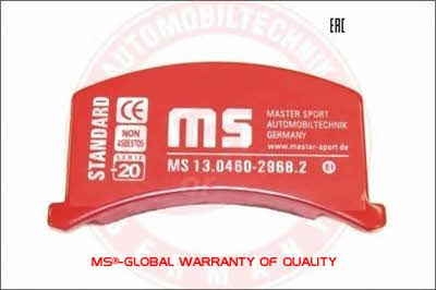 Master-sport 13046029682-SET-MS Brake Pad Set, disc brake 13046029682SETMS: Buy near me in Poland at 2407.PL - Good price!