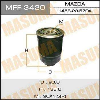 Masuma MFF-3420 Filtr paliwa MFF3420: Dobra cena w Polsce na 2407.PL - Kup Teraz!