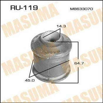 Masuma RU-119 Silent block RU119: Buy near me in Poland at 2407.PL - Good price!