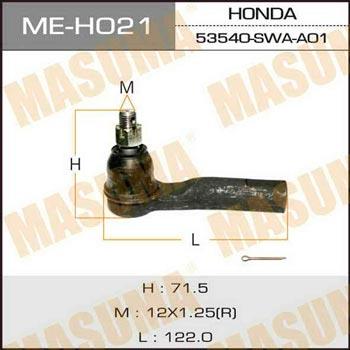 Masuma ME-H021 Kugelgelenk spurstange MEH021: Kaufen Sie zu einem guten Preis in Polen bei 2407.PL!