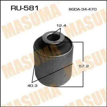 Masuma RU-581 Tylna tuleja przedniego wahacza dolnego RU581: Dobra cena w Polsce na 2407.PL - Kup Teraz!