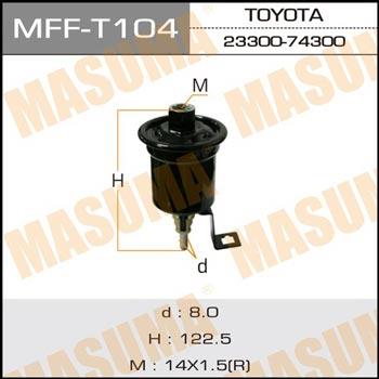 Masuma MFF-T104 Filtr paliwa MFFT104: Dobra cena w Polsce na 2407.PL - Kup Teraz!