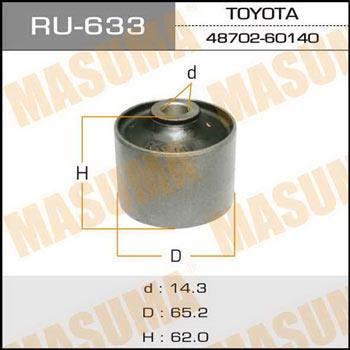 Masuma RU-633 Hob Lever RU633: Buy near me in Poland at 2407.PL - Good price!