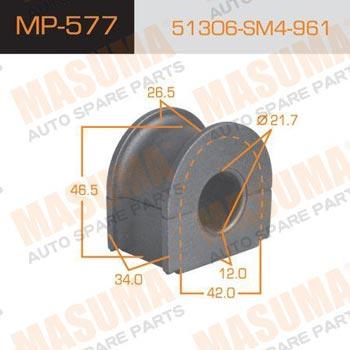 Masuma MP-577 Front stabilizer bush MP577: Buy near me in Poland at 2407.PL - Good price!