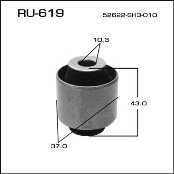 Masuma RU-619 Silent block rear shock absorber RU619: Buy near me in Poland at 2407.PL - Good price!