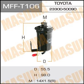 Masuma MFF-T106 Filtr paliwa MFFT106: Dobra cena w Polsce na 2407.PL - Kup Teraz!