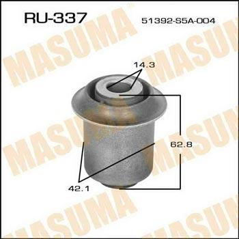 Masuma RU-337 Tylna tuleja przedniego wahacza dolnego RU337: Dobra cena w Polsce na 2407.PL - Kup Teraz!