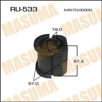 Masuma RU-533 Silent block RU533: Buy near me in Poland at 2407.PL - Good price!