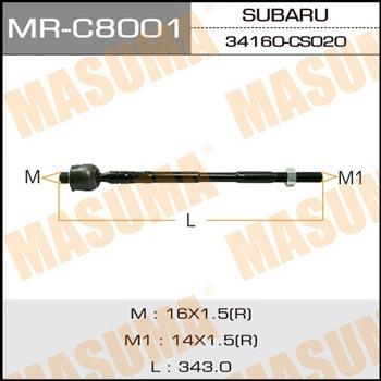 Masuma MR-C8001 Inner Tie Rod MRC8001: Buy near me in Poland at 2407.PL - Good price!