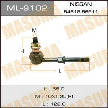 Masuma ML-9102 Rod/Strut, stabiliser ML9102: Buy near me in Poland at 2407.PL - Good price!