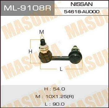 Masuma ML-9108R Łącznik stabilizatora ML9108R: Dobra cena w Polsce na 2407.PL - Kup Teraz!