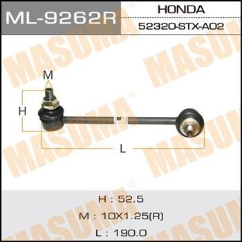 Masuma ML-9262R Łącznik stabilizatora ML9262R: Dobra cena w Polsce na 2407.PL - Kup Teraz!