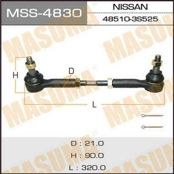 Masuma MSS-4830 Тяга рулевая MSS4830: Отличная цена - Купить в Польше на 2407.PL!