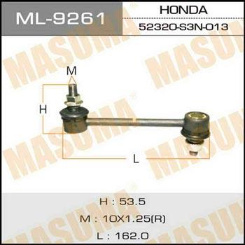 Masuma ML-9261 Стойка стабилизатора ML9261: Отличная цена - Купить в Польше на 2407.PL!