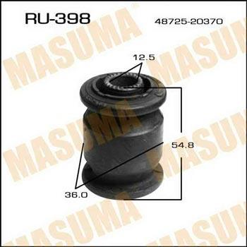 Masuma RU-398 Silent block rear wishbone RU398: Buy near me in Poland at 2407.PL - Good price!