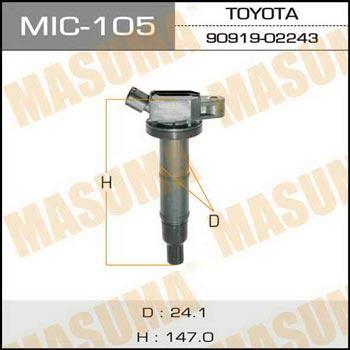Masuma MIC-105 Ignition coil MIC105: Buy near me in Poland at 2407.PL - Good price!
