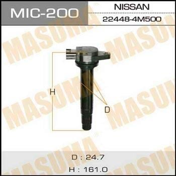 Masuma MIC-200 Ignition coil MIC200: Buy near me in Poland at 2407.PL - Good price!