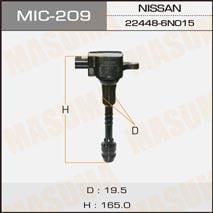 Masuma MIC-209 Ignition coil MIC209: Buy near me in Poland at 2407.PL - Good price!