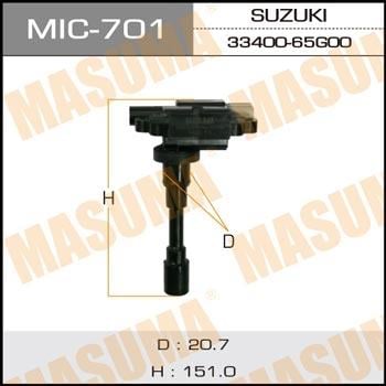 Masuma MIC-701 Ignition coil MIC701: Buy near me in Poland at 2407.PL - Good price!