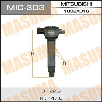 Masuma MIC-303 Ignition coil MIC303: Buy near me in Poland at 2407.PL - Good price!