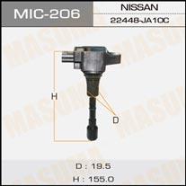 Masuma MIC-206 Ignition coil MIC206: Buy near me in Poland at 2407.PL - Good price!