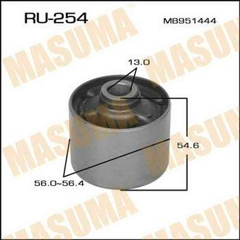Masuma RU-254 Сайлентблок дифференциала RU254: Отличная цена - Купить в Польше на 2407.PL!